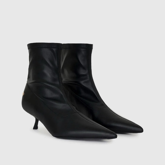 Anine Bing Hilda pointy kitten heel ankle boots - Picture 1 of 12
